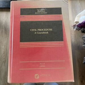 Aspen Civil Procedure Coursebook